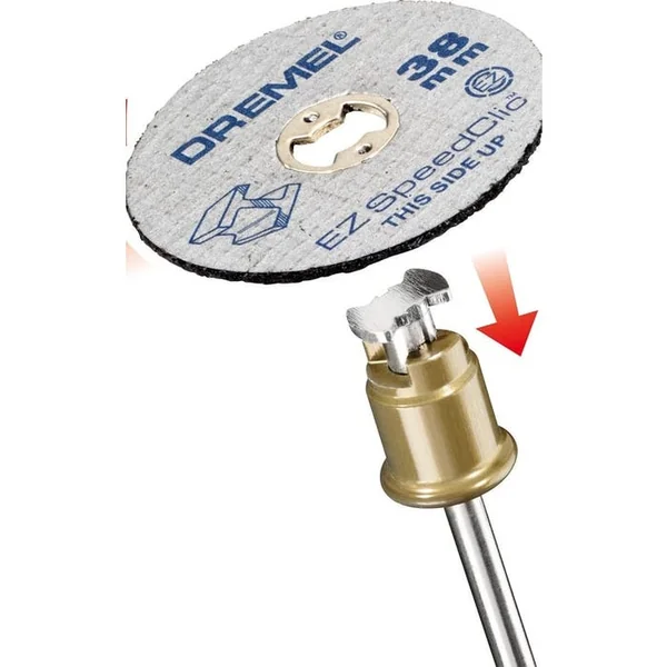 Adaptateur ez speed-clic et 2 disques à tronçonner