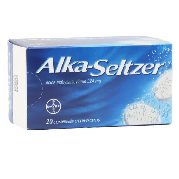 Alka-Seltzer 20 comprimés effervescents