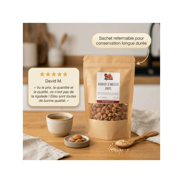 Amandes d'abricots amers