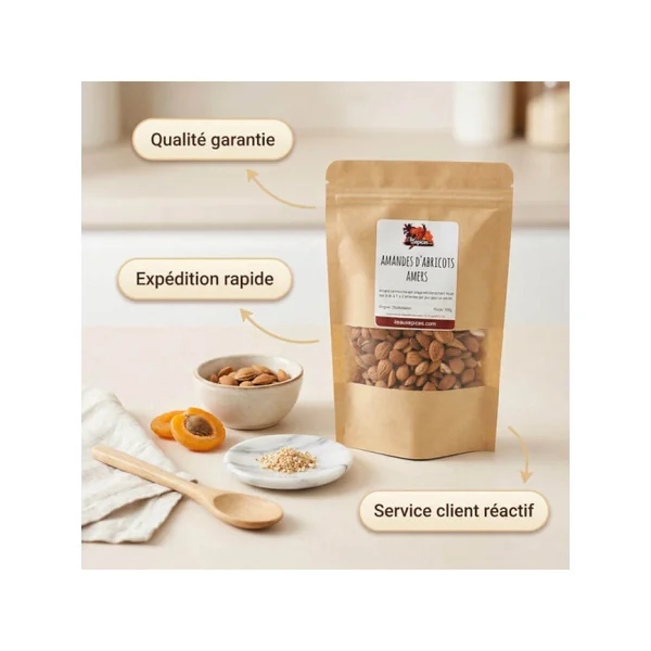 Amandes d'abricots amers