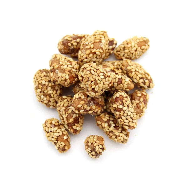 Amandes enrobées au sésame
