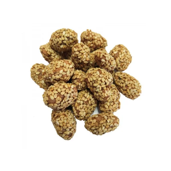 Amandes enrobées au sésame