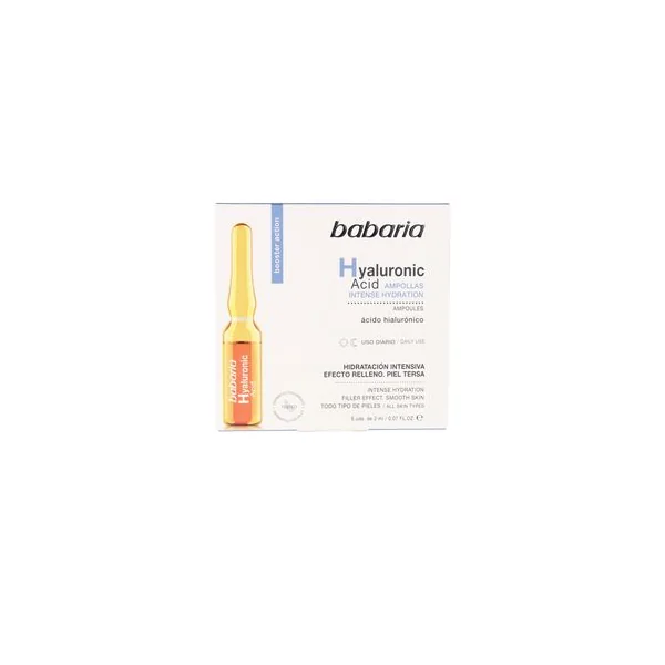 Ampoules d’hydratation intense à l’ACIDE HYALURONIQUE