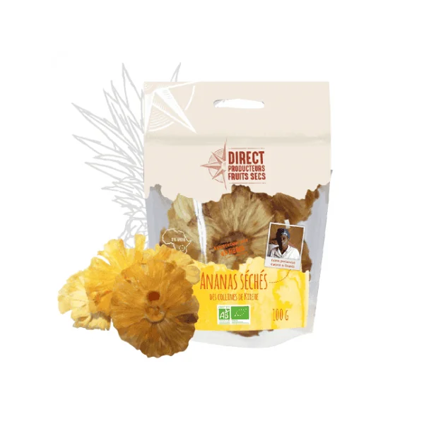 Ananas rondelles 100g