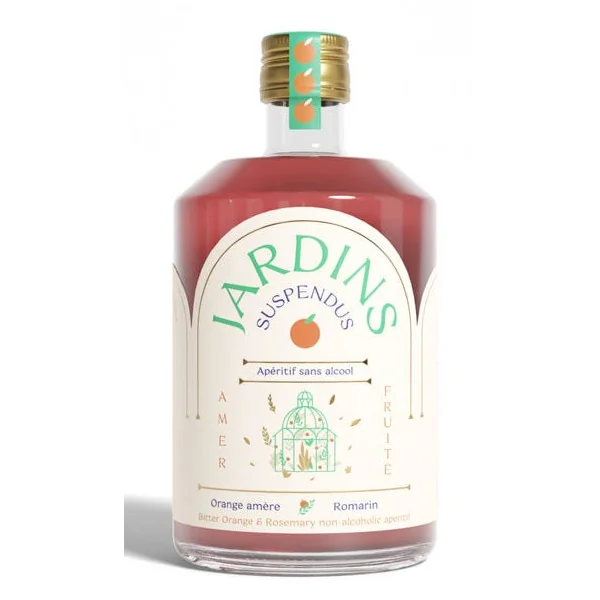 Apéritif sans alcool orange amère romarin 50cl