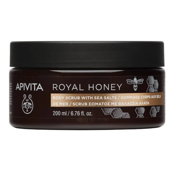 Apîvita Royal Honney gommage corps aux sels marins 200ml