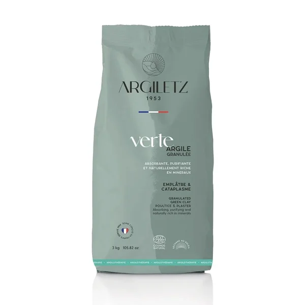 Argile verte granulee 3kg