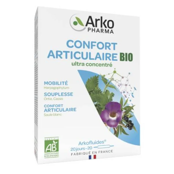 Arkofluide Articulation Bio solution buvable 20 ampoules