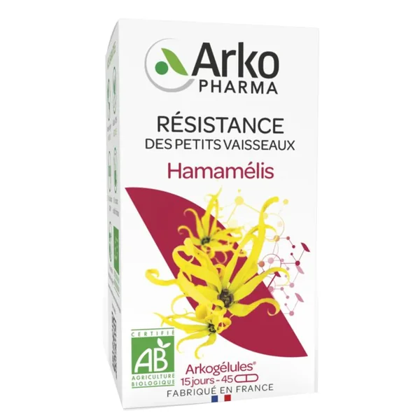 Arkogélules Hamamélis Bio 45 Gélules