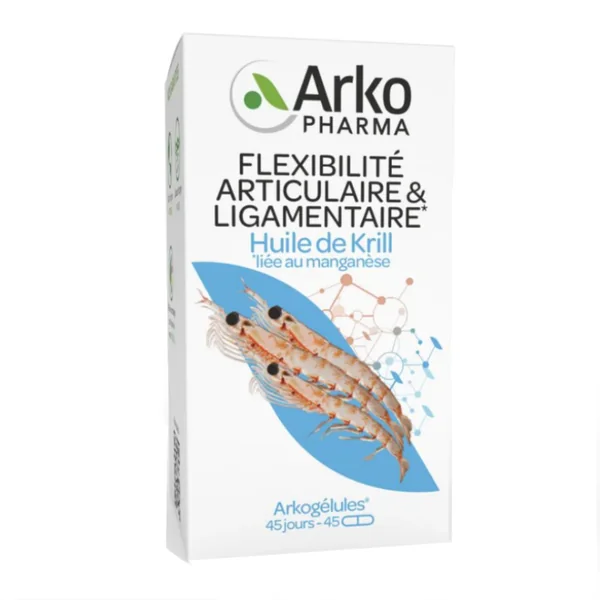 Arkogélules Huile de krill manganèse 45 capsules