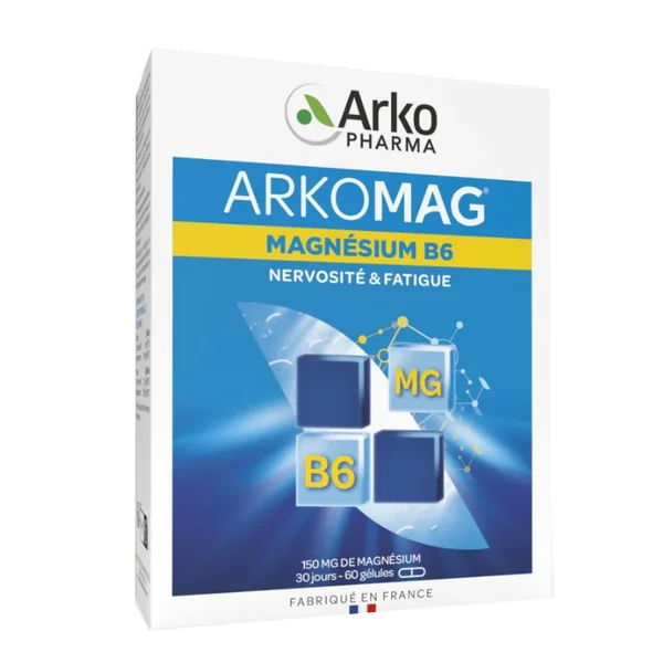 Arkomag Concentré d'Eau de Mer Magnésium Marin 20 Ampoules