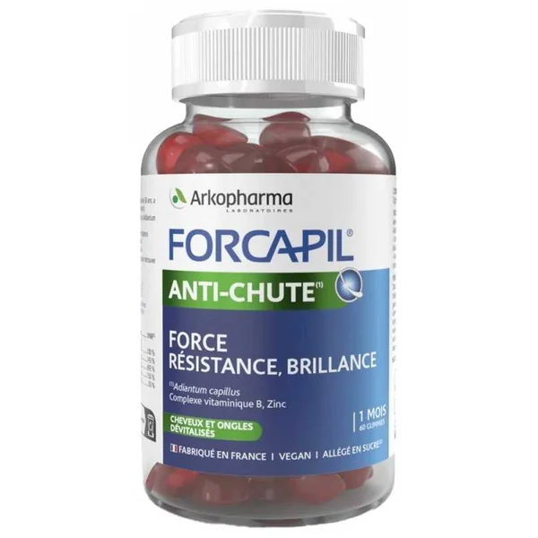 Arkopharma Forcapil anti-chute 60 gummies