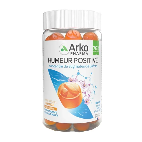 Arkopharma Safran Humeur positive 60 gummies