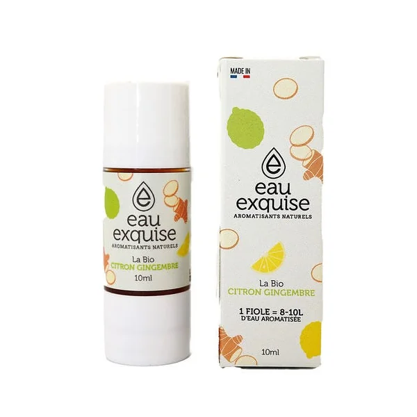 Aromatisant naturel citron gingembre 10ml