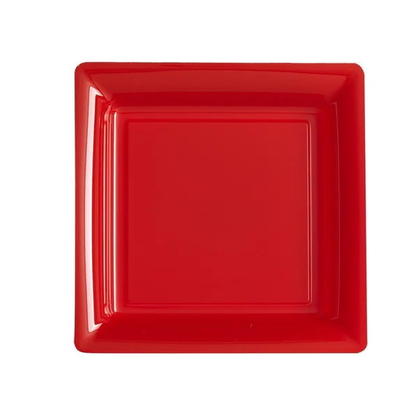 ASSIETTE JETABLE ROUGE 18cm