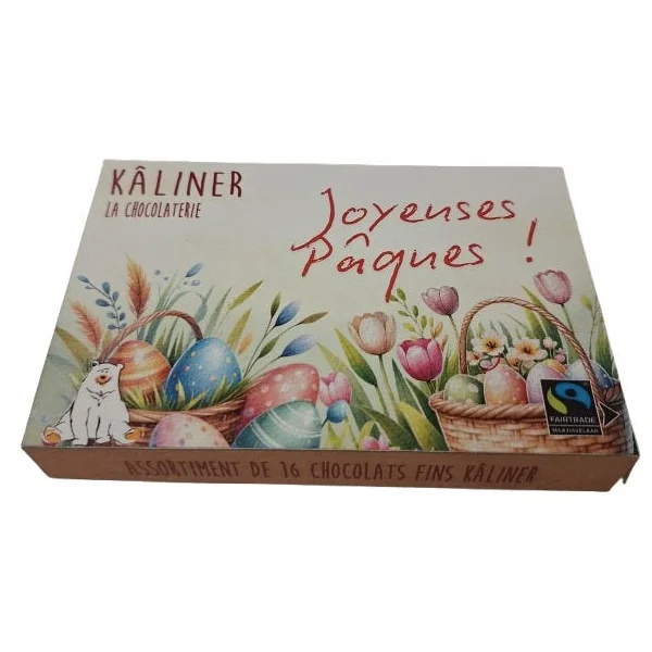 Assortiment de chocolats fins (16) 145g