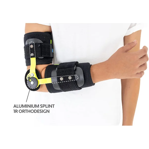 Attelle articulée d'immobilisation du coude pédiatrique