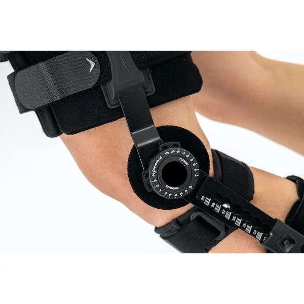 Attelle de genou articulée ROM avec contrôle de la flexion extension G-Scope II
