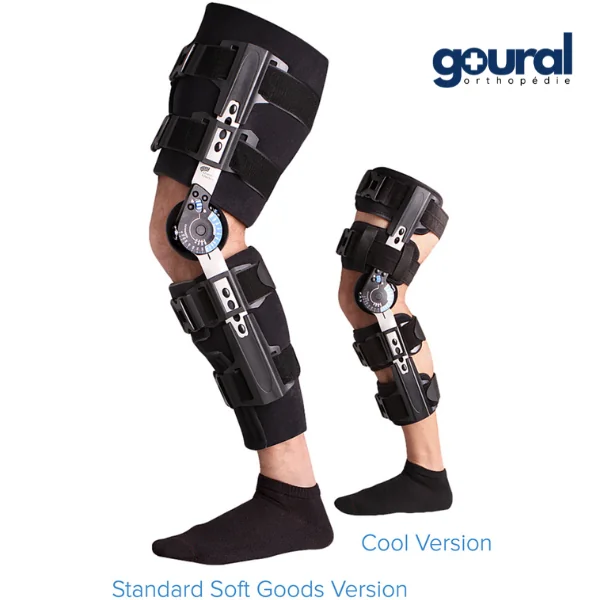 Attelle de genou post-opératoire T-lescoping Cool Wrap