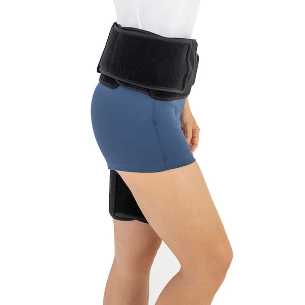 Attelle de hanche avec stabilisateur articulée réglable
