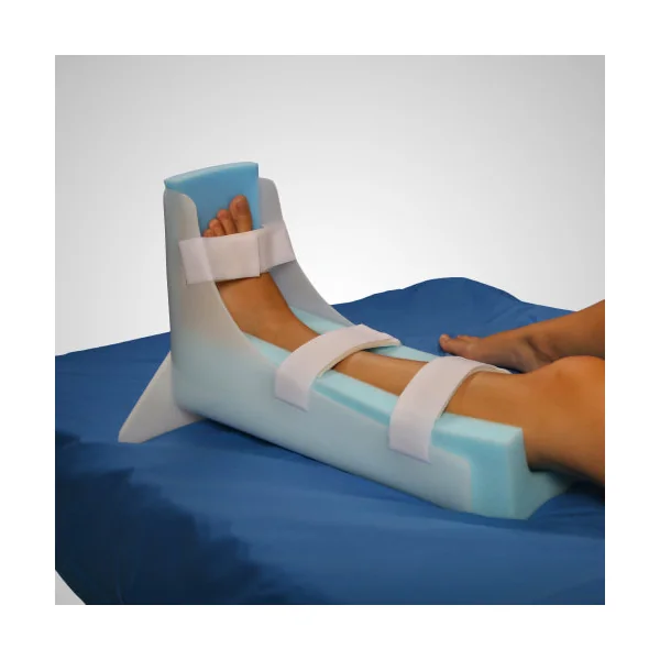 Attelle de positionnement longue anti-décubitus du pied-cheville et/ou hanche