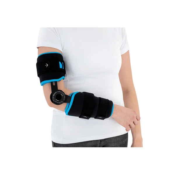 Attelle ROM d'immobilisation et contrôle en flexion-extension du coude