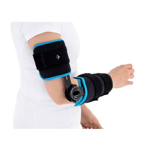 Attelle ROM d'immobilisation et contrôle en flexion-extension du coude
