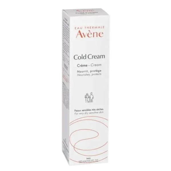 AVENE COLD CREAM Crème Visage 100ml - Peaux Sensibles Sèches à très Sèches