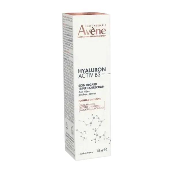 AVENE HYALURON ACTIV B3 Soin Regard Triple Action 15ml - Rides, Poches, Cernes
