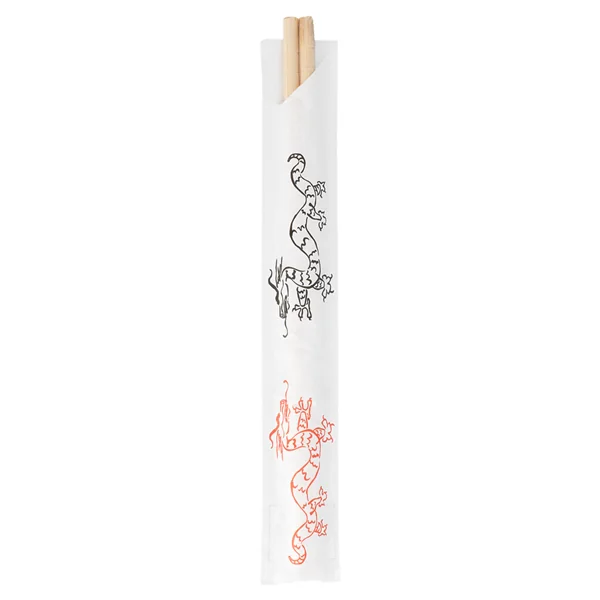 BAGUETTES CHINOISES EN SACHET 21 CM NATUREL BAMBOU (100 UNITÉ) - Garcia de Pou
