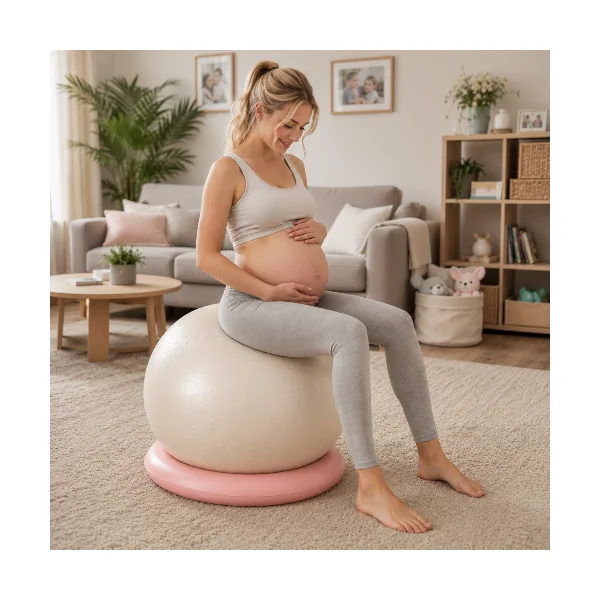 Ballon de grossesse en PVC | Confort optimal pour grossesse et post-partum