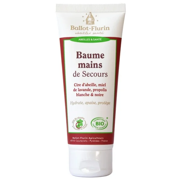 Ballot-Flurin baume mains de secours Bio 75ml