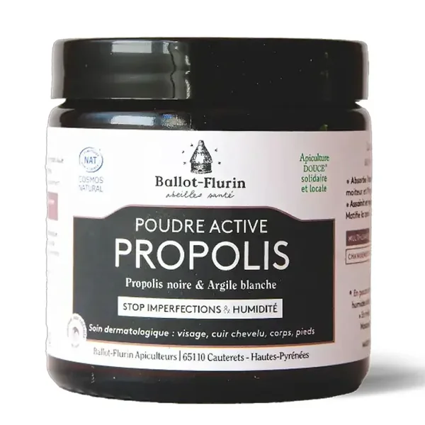 Ballot-Flurin Poudre Active Blanche Propolis 60g