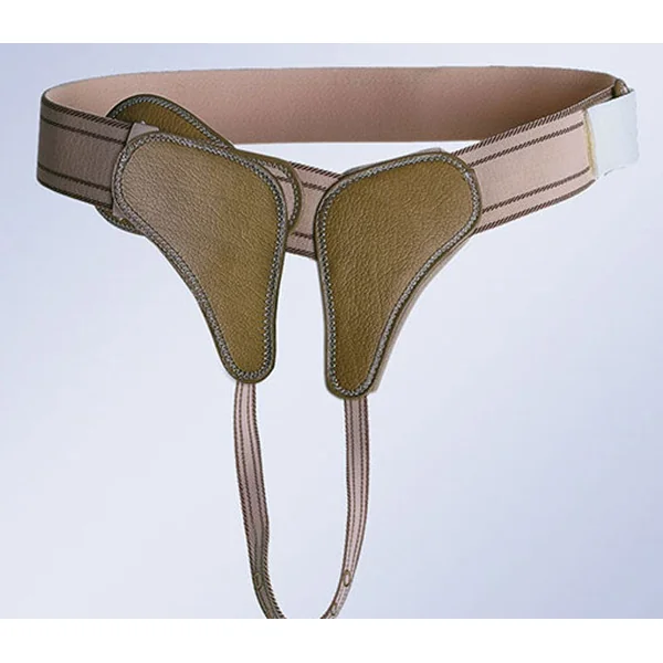Bandage herniaire bilatéral renforcé à fermeture boucle