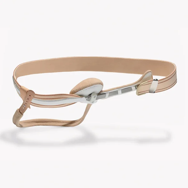 Bandage herniaire spécial avec pelote anatomique ajustable HerniaLock