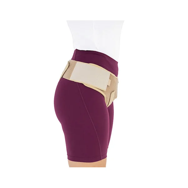 Bandage-ceinture réglable pour hernie inguinale ErniaStrap open I Mixte