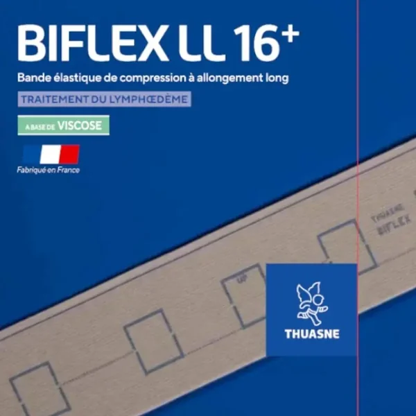 Bande élastique Biflex LL 16+ étalonnée Thuasne