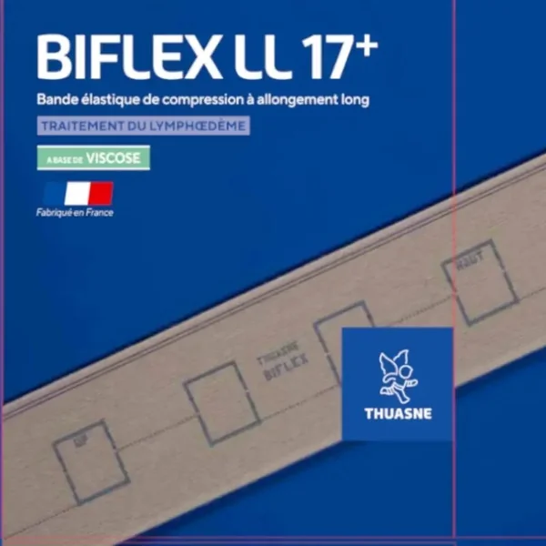 Bande élastique Biflex LL 17+ étalonnée Thuasne