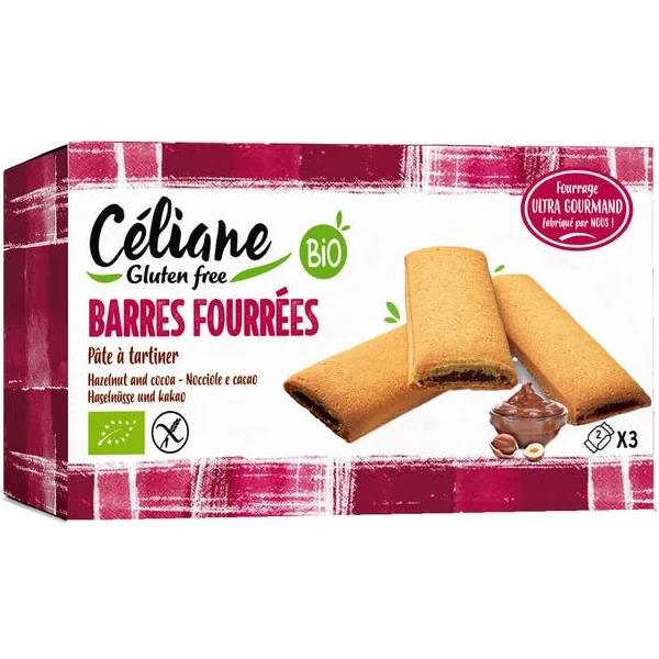 Barre fourrée pâte à tartiner 160g