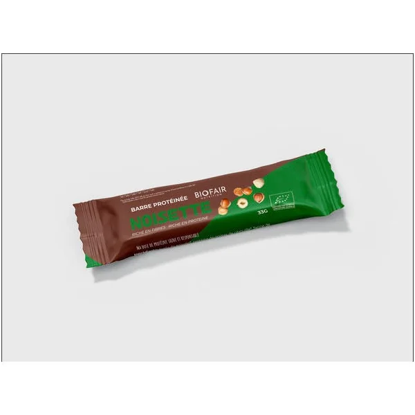 Barre protéinée noisette 33g