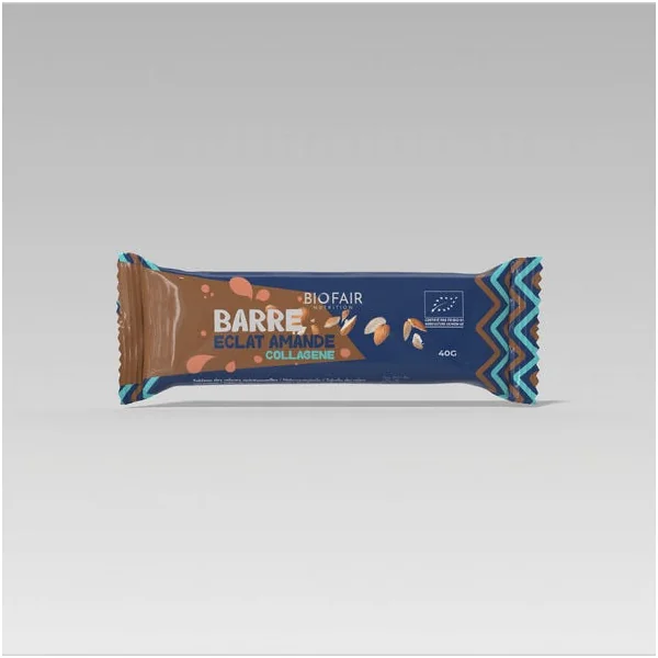 Barre énergétique collagène amande 40g