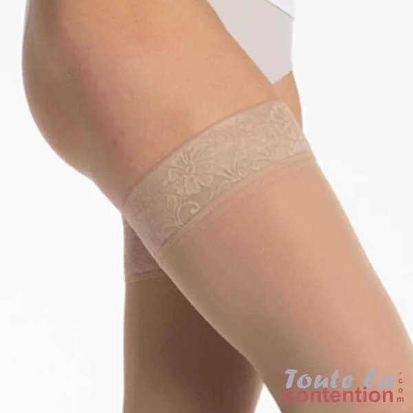 Bas de contention Femme Essentiel Semi-Transparent classe 1 par Sigvaris