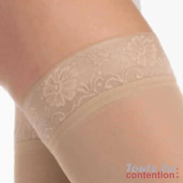 Bas de contention Femme Essentiel Semi-Transparent classe 2 par Sigvaris