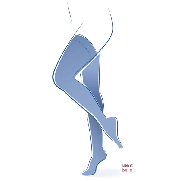 Bas de contention Femme Venoflex Secret Opaque Classe 2 par Thuasne - Dest