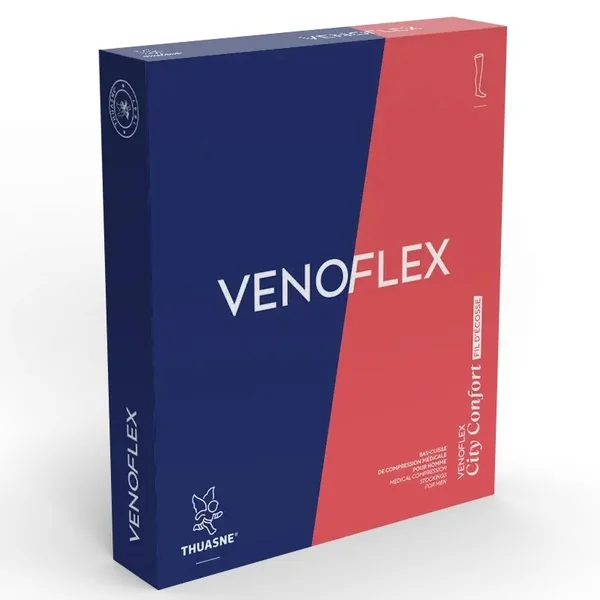 Bas de contention Venoflex City Confort Fil d'Ecosse Classe 2 par Thuasne