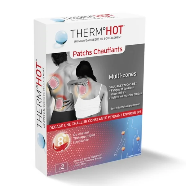 Bausch & Lomb ThermHot patchs chauffants Mult zone 2 patchs
