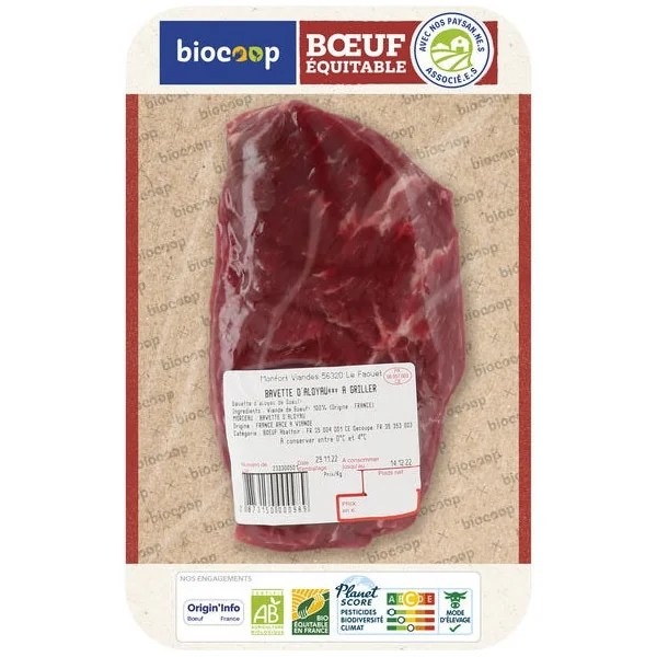 Bavette aloyau***(1) env. 140g