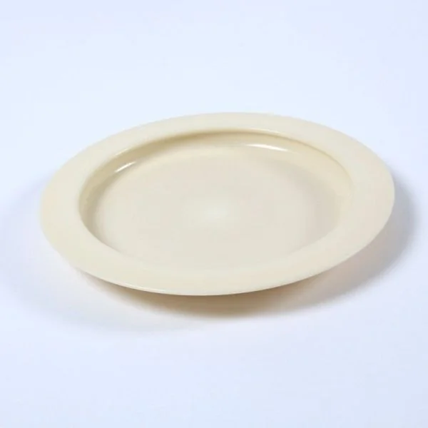 BETTERLIFE l' Assiette à Rebord Intérieur - Avec Dessous en Mousse Anti Dérapante - 1 Unité
