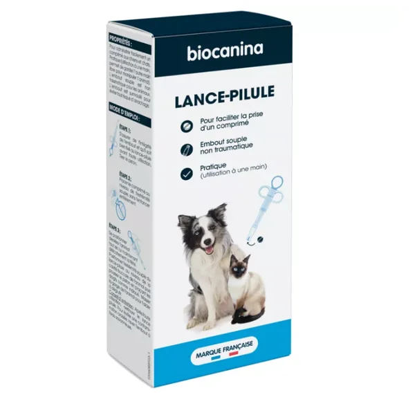 Biocanina lance pilule administration de médicament