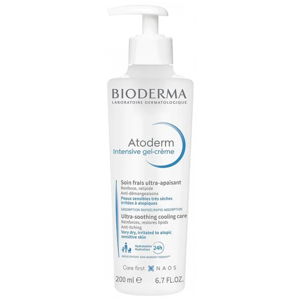 Bioderma Atoderm Intensive gel crème soin frais ultra apaisant 200ml